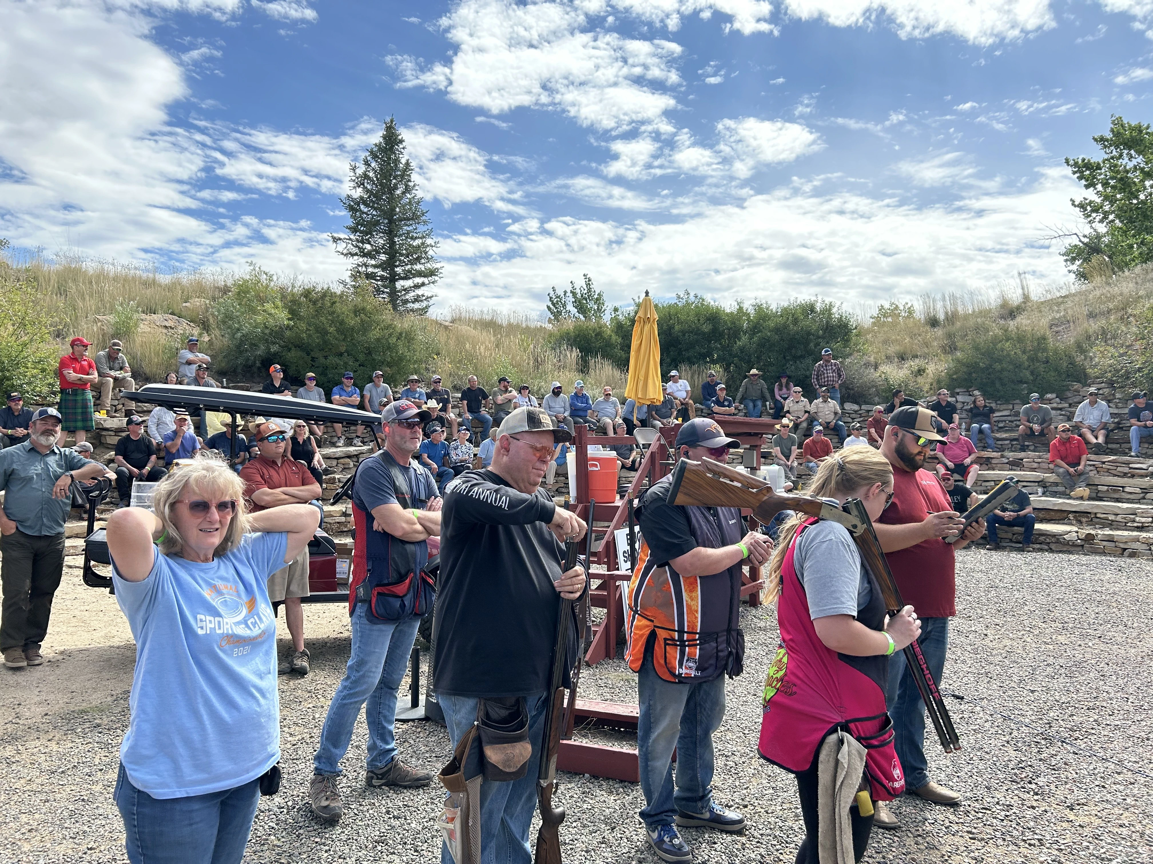 Championship Shoot-off in the 5-Stand Arena
